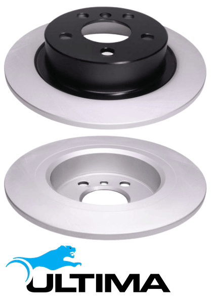 ULTIMA REAR SOLID DISC BRAKE ROTOR SET TO SUIT BMW 2 SERIES X1 B38A15M TURBO 1.5L I3 SUITS F48 ONLY