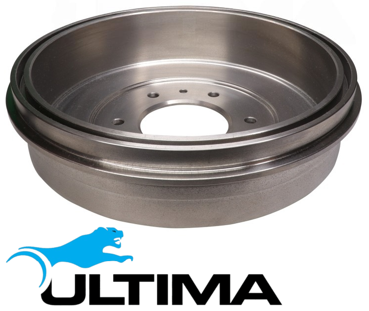 ULTIMA REAR DRUM BRAKE SET TO SUIT FORD RANGER PX3 YN2S 2.0L I4 EXCEPT RAPTOR & RAPTOR X