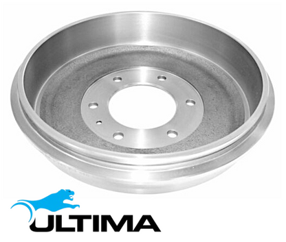 ULTIMA REAR DRUM BRAKE SET TO SUIT HOLDEN RODEO RA 4JH1-TC TURBO DIESEL 3.0L I4 4WD 2D