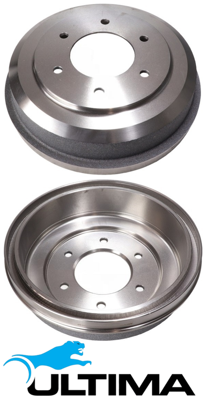 ULTIMA REAR DRUM BRAKE SET TO SUIT MITSUBISHI TRITON MK 4M40 4M40T TURBO DIESEL 2.8L I4