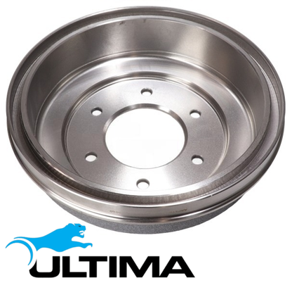 ULTIMA REAR DRUM BRAKE SET TO SUIT MITSUBISHI TRITON MK 4M40 4M40T TURBO DIESEL 2.8L I4