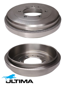 ULTIMA REAR DRUM BRAKE SET TO SUIT HOLDEN RODEO RA 4JH1-T 4JH1-TC 4JJ1-TCX 3.0L I4 SUITS RWD