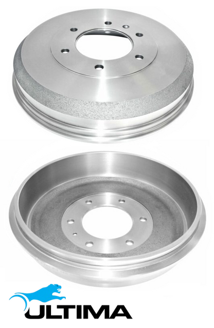 ULTIMA DRUM BRAKE KIT TO SUIT HOLDEN RODEO RA 4JH1-TC TURBO DIESEL 3.0 I4 SUITS 4WD 2D HI-RIDE SUSPENSION