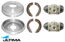 ULTIMA DRUM BRAKE KIT TO SUIT HOLDEN RODEO RA 4JH1-TC TURBO DIESEL 3.0L I4 SUITS 4WD 2D