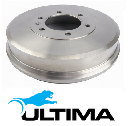 ULTIMA REAR DRUM BRAKE SET TO SUIT ISUZU D-MAX TFR TFS 4JJ1-TCX 4JJ3-TCX RZ4E-TC 1.9 3.0 I4 06/12 ON
