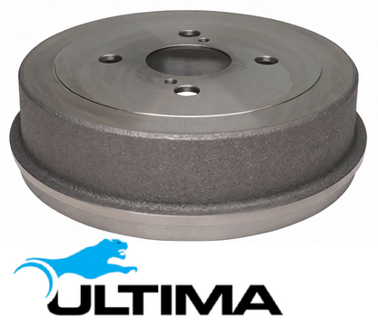 ULTIMA REAR DRUM BRAKE SET TO SUIT TOYOTA COROLLA AE111R 4A-GE 1.6L I4 SEDAN ONLY