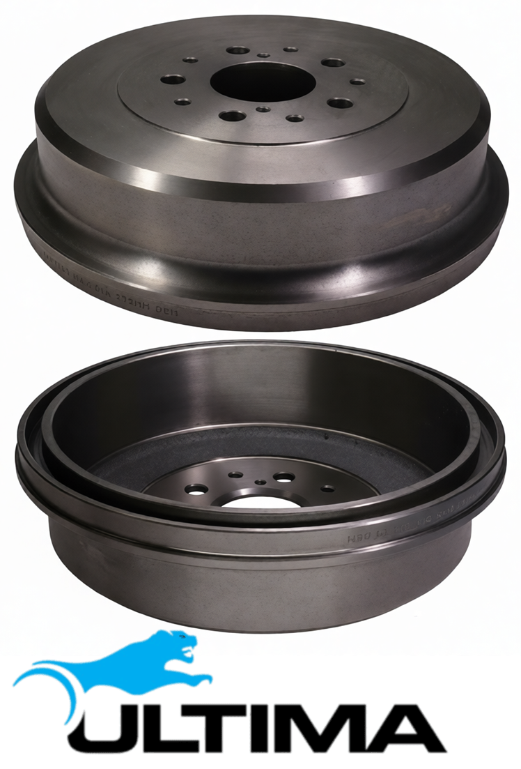 ULTIMA REAR DRUM BRAKE SET TO SUIT TOYOTA HIACE LH103R LH113R LH125R LH162R 3L 5L DIESEL 2.8L 3.0 I4
