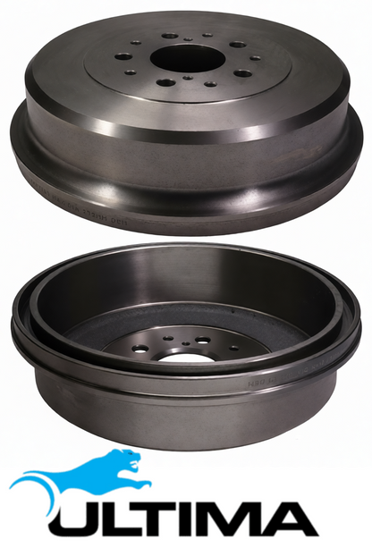 ULTIMA REAR DRUM BRAKE SET TO SUIT TOYOTA HIACE LH103R LH113R LH125R LH162R 3L 5L DIESEL 2.8L 3.0 I4