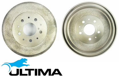 ULTIMA REAR DRUM BRAKE SET TO SUIT TOYOTA HILUX WORKMATE RZN147R 1RZ-E 2.0L I4
