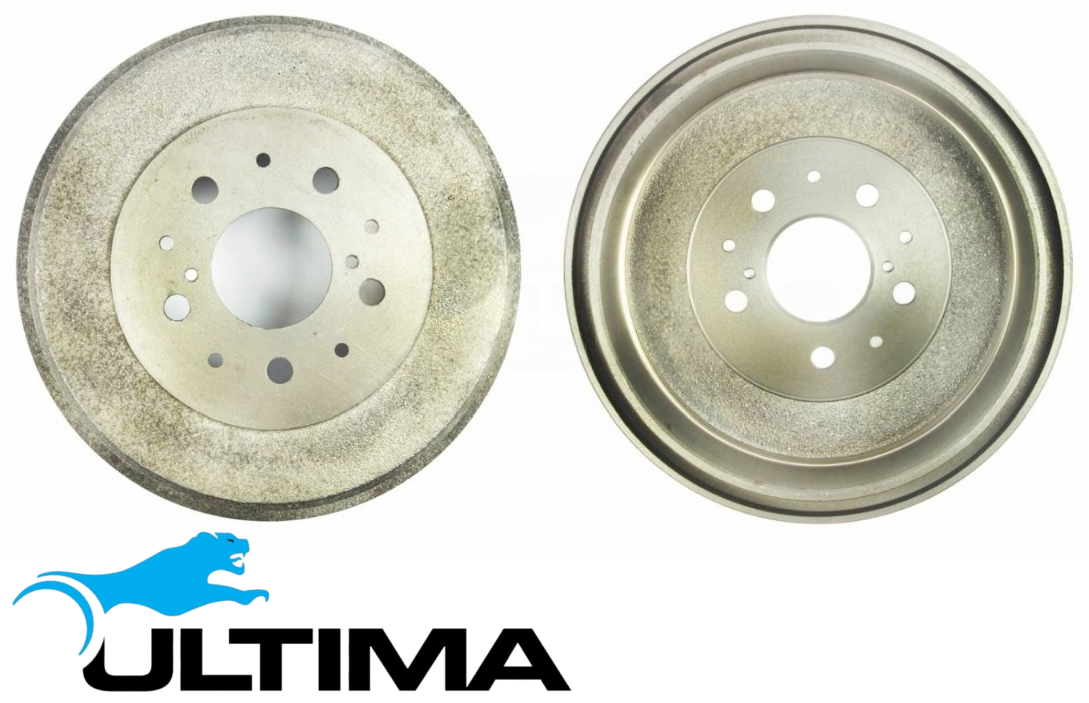 ULTIMA REAR DRUM BRAKE SET TO SUIT TOYOTA HILUX WORKMATE RZN147R 1RZ-E 2.0L I4