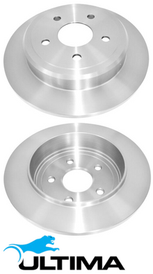 ULTIMA REAR SOLID DISC BRAKE ROTORS FOR JEEP GRAND CHEROKEE WG WH WJ EVA 4.7L V8 11/2000 ON OD 320MM