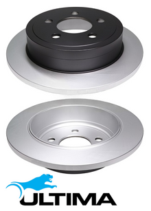 ULTIMA REAR SOLID DISC BRAKE ROTOR SET TO SUIT JEEP CHEROKEE KJ EKG 3.7L V6 SUITS 150KW OD 285MM