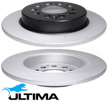 ULTIMA REAR SOLID DISC BRAKE ROTOR SET TO SUIT MG ZS SGE TURBO 1.0L I3 OD 255MM TILL 11/2021