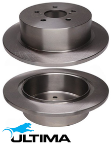 ULTIMA REAR SOLID DISC BRAKE ROTORS FOR SUBARU LEGACY BL EJ252 2.5L F4 EXCEPT 131KW MODELS OD 274MM