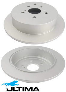 ULTIMA REAR SOLID DISC BRAKE ROTOR SET TO SUIT TOYOTA 2GR-FE 2GR-FKS 3.5L V6 OD 309MM