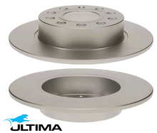 ULTIMA REAR SOLID DISC BRAKE ROTOR SET TO SUIT VOLKSWAGEN EOS 1F CBAB CFFB BMM 2.0L I4 OD 253MM