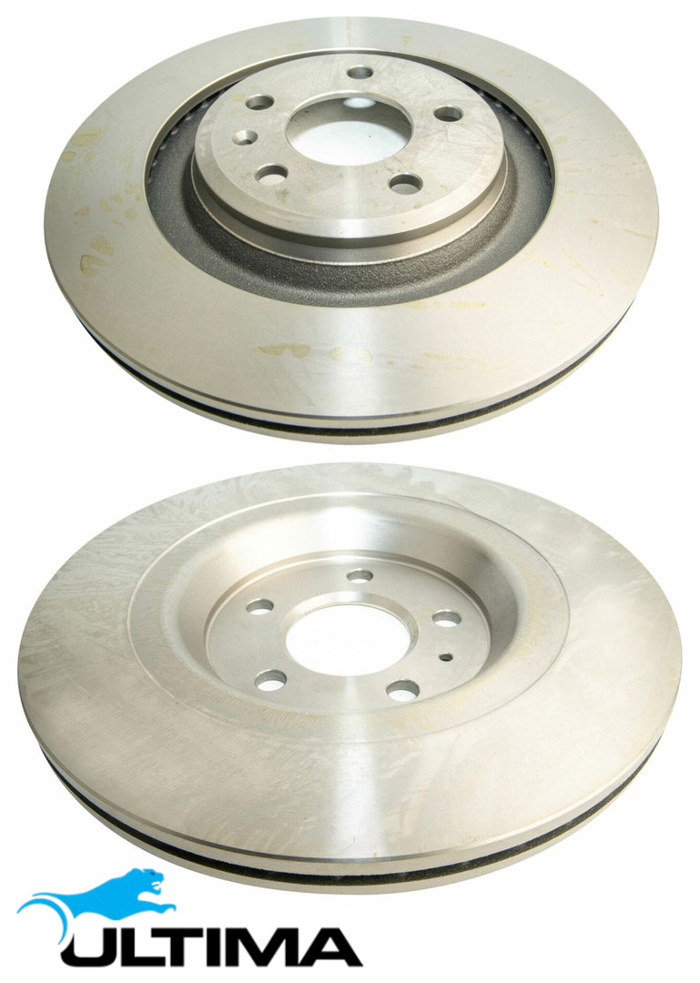 ULTIMA REAR VENTED DISC BRAKE ROTORS TO SUIT AUDI A5 8T CDNC TURBO 2.0L I4 FROM 10/2010 CONVERTIBLE