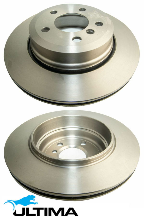 ULTIMA REAR VENTED DISC BRAKE ROTORS TO SUIT BMW X SERIES X3 M47TUD20 ...