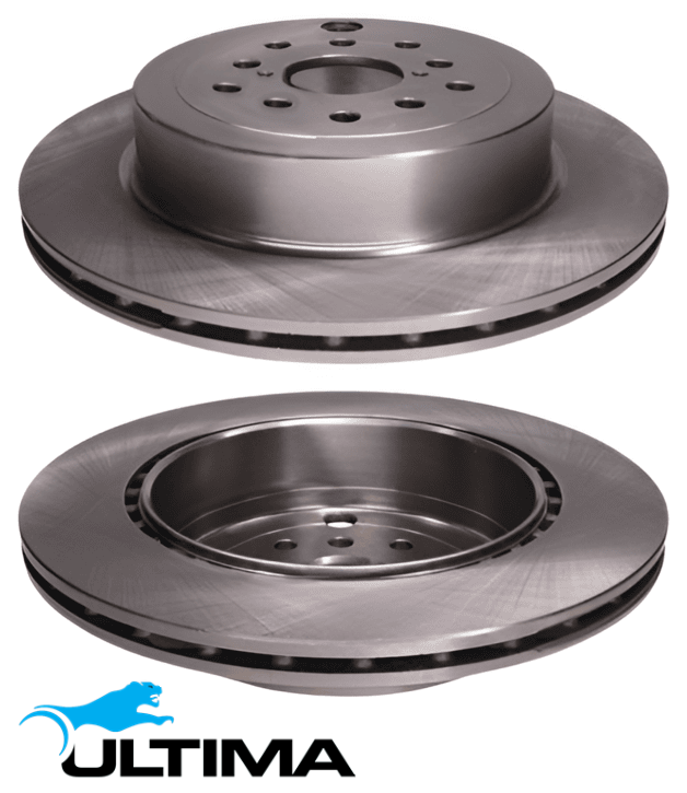 ULTIMA REAR VENTED DISC BRAKE ROTOR SET TO SUIT SUBARU BRZ ZC FA20D FA20C 2.0L F4 DUAL PCD OD 316MM