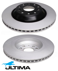 ULTIMA REAR VENTED DISC BRAKE ROTORS TO SUIT VOLKSWAGEN PASSAT B6 B7 3C AXZ BWS 3.2 3.6L V6 OD 310MM