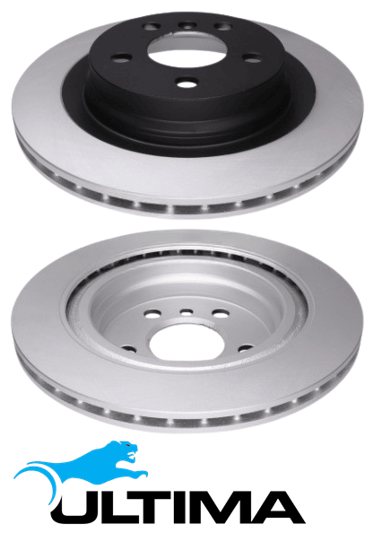 ULTIMA REAR VENTED DISC BRAKE ROTOR SET TO SUIT BMW 1 SERIES 118I B38A15A 1.5L I3 SUITS F40 ONLY