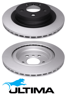 ULTIMA REAR VENTED DISC BRAKE ROTOR SET TO SUIT BMW 1 SERIES 118I B38A15A 1.5L I3 SUITS F40 ONLY
