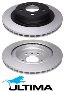 ULTIMA REAR VENTED DISC BRAKE ROTOR SET TO SUIT BMW X SERIES X1 B48A20F B48A20B 2.0L I4 OD 300MM