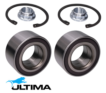 2 X ULTIMA REAR WHEEL BEARING KIT TO SUIT BMW 3 SERIES 318I B38B15A TURBO 1.5L I3