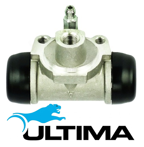 PAIR OF ULTIMA REAR WHEEL CYLINDERS TO SUIT NISSAN NAVARA D21 Z20S Z24 SD25 TD25 DIESEL 2.0L 2.4L 2.5L I4 SUITS RWD TILL 10/1989