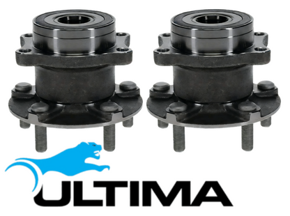 2 X ULTIMA REAR WHEEL HUB AND BEARING ASSEMBLY TO SUIT SUBARU FORESTER SK S14 FB25C FB20W 2.0L 2.5L F4