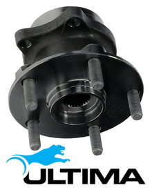 2 X ULTIMA REAR WHEEL HUB AND BEARING ASSEMBLY TO SUIT SUBARU IMPREZA GD G3 G11 G22 EJ207 EJ255 EJ257 2.0L 2.5L F4 SUITS WRX STI EXCEPT WAGON FROM 10/2000