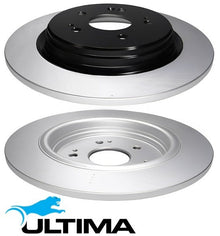 ULTIMA REAR SOLID DISC BRAKE ROTOR SET TO SUIT HONDA CR-V RW R20Z L15BG TURBO 1.5L 2.0L I4