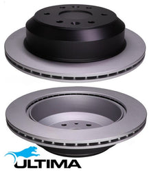 ULTIMA REAR VENTED DISC BRAKE ROTOR SET TO SUIT LDV T60 SC20M163 SC20M218 SC28R150Q5 2.0L 2.8L I4