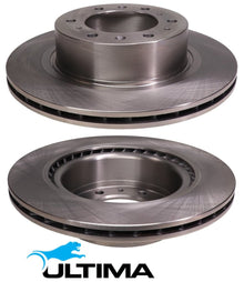 ULTIMA VENTED REAR DISC BRAKE ROTOR SET TO SUIT GWM UTE NPW GW4D20 TURBO DIESEL 2.0L I4