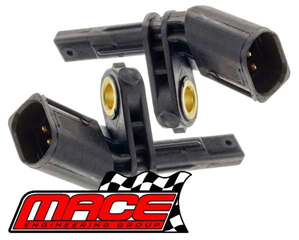 PAIR OF MACE FRONT ABS WHEEL SPEED SENSORS TO SUIT VOLKSWAGEN GOLF MK ...