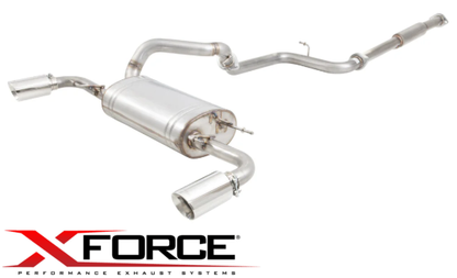 XFORCE 2.5" CATBACK EXHAUST SYSTEM TO SUIT MAZDA3 BL L5 L5-VE 2.5L I4 SP25 MODELS ONLY