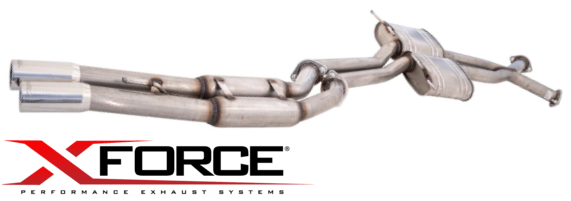 XFORCE 2.5" DUAL CATBACK EXHAUST SYSTEM TO SUIT HOLDEN COMMODORE VT VX 304 LS1 5.7L V8 SEDAN ONLY