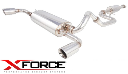 XFORCE 2.5" PERFORMANCE EXHAUST SYSTEM TO SUIT MAZDA3 BL L5 2.5L I4 SP25 MODELS ONLY