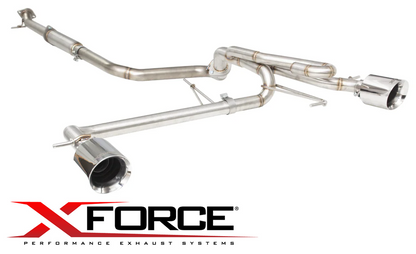XFORCE 2.5" VAREX CATBACK EXHAUST SYSTEM TO SUIT SUZUKI SWIFT AZ K14C TURBO 1.4L I4