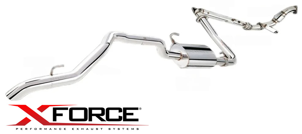XFORCE 3" 4X4 EXHAUST SYSTEM TO SUIT NISSAN PATHFINDER R51 YD25DDTI TURBO DIESEL 2.5L I4