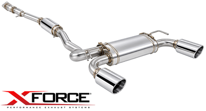 XFORCE 3" CATBACK EXHAUST SYSTEM TO SUIT MITSUBISHI LANCER CJ 4B11T TURBO 2.0L I4 SUITS CZ4A CHASSIS