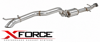 XFORCE 3" DPF BACK EXHAUST SYSTEM TO SUIT MITSUBISHI TRITON MQ MR 4N15 TURBO DIESEL 2.4L I4 FROM 05/2015