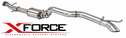 XFORCE 3" DPF BACK EXHAUST SYSTEM TO SUIT MITSUBISHI TRITON MQ MR 4N15 TURBO DIESEL 2.4L I4 FROM 05/2015