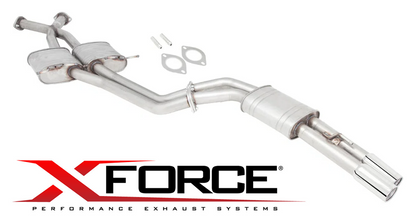 XFORCE 3" DUAL CATBACK EXHAUST SYSTEM TO SUIT HOLDEN COMMODORE VT 304 5.0L V8 WAGON ONLY