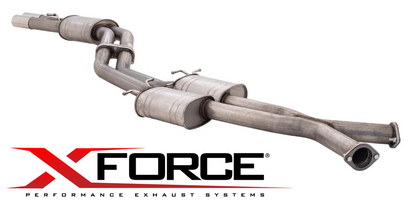 XFORCE 3" DUAL CATBACK EXHAUST SYSTEM TO SUIT HOLDEN COMMODORE VX VY VZ LS1 L76 5.7L 6.0L V8 SEDAN