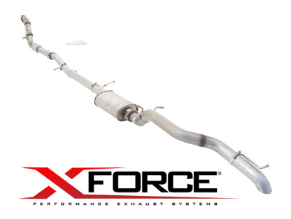 XFORCE 3"" PERFORMANCE EXHAUST SYSTEM TO SUIT MAZDA BT-50 UP UR P5AT TURBO DIESEL 3.2L I5
