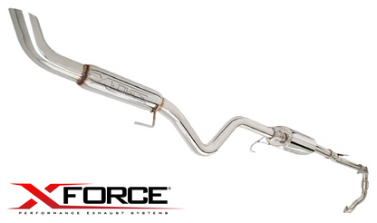 XFORCE 3" PERFORMANCE EXHAUST SYSTEM TO SUIT NISSAN NAVARA D40 V9X TURBO DIESEL 3.0L V6