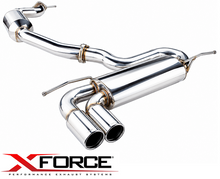 XFORCE 3" TURBO BACK EXHAUST SYSTEM TO SUIT VOLKSWAGEN GOLF MK.5 AXX BWA TURBO 2.0L I4 HATCHBACK ONLY