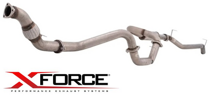 XFORCE 3" TURBO BACK PERFORMANCE EXHAUST SYSTEM TO SUIT TOYOTA LANDCRUISER VDJ79R 1VD-FTV TURBO DIESEL 4.5L V8 SUITS GX & GXL MODELS