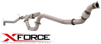 XFORCE 3" TURBO BACK PERFORMANCE EXHAUST SYSTEM TO SUIT TOYOTA LANDCRUISER VDJ79R 1VD-FTV TURBO DIESEL 4.5L V8 SUITS GX & GXL MODELS